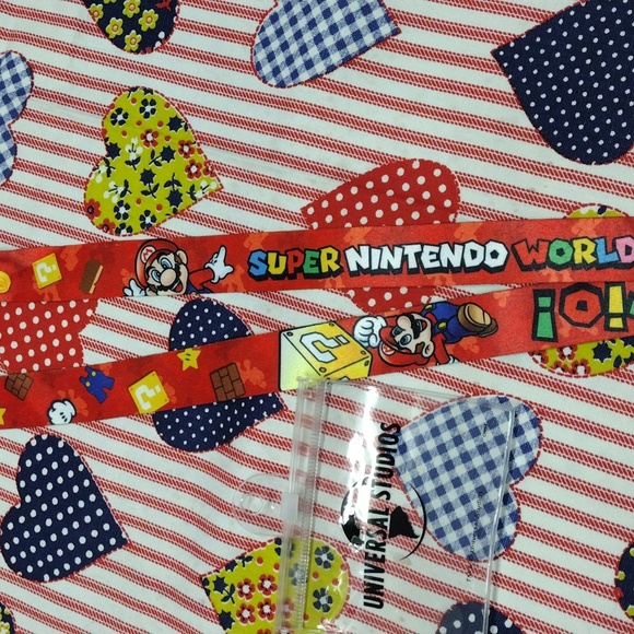 Super Nintendo World Luigi Universal Studio Lanyard #1 - Picture 10 of 10